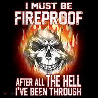 I Must Be Fireproof After All The Hell I've Been Through Bucket Hat thumb 4