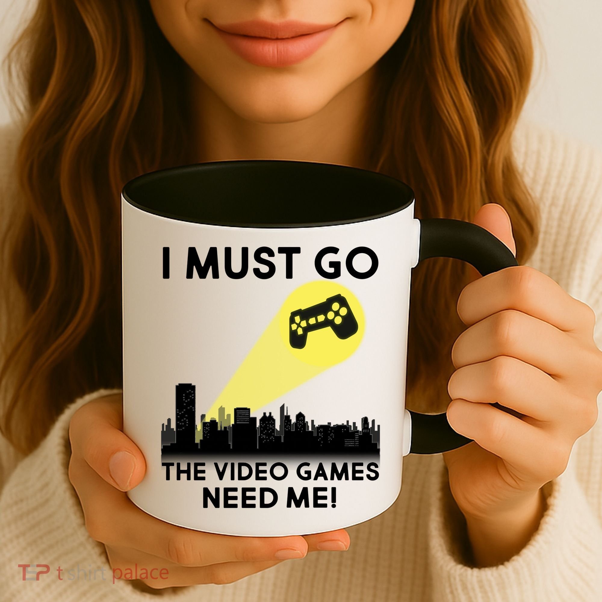 I Must Go The Video Game Needs Me Coffee Mug