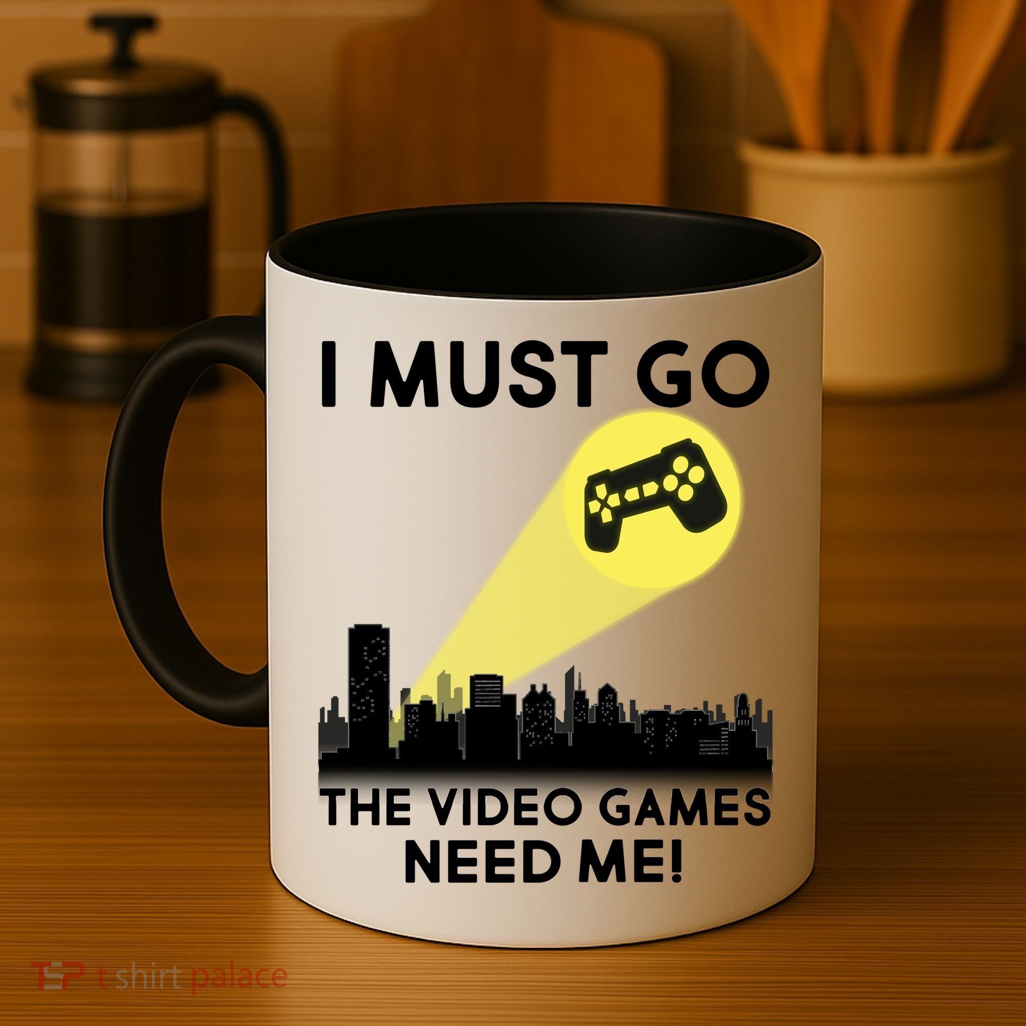 I Must Go The Video Game Needs Me Coffee Mug