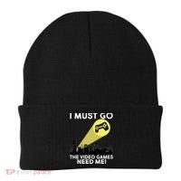 I Must Go The Video Game Needs Me Beanie thumb 0