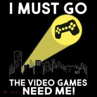 I Must Go The Video Game Needs Me Kids Hoodie thumb 5