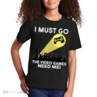 I Must Go The Video Game Needs Me Kids T-Shirt thumb 2