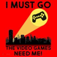 I Must Go The Video Game Needs Me Santa Hat thumb 1