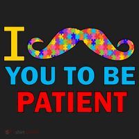 I Mustache You To Be Patient Autism Beanie thumb 2
