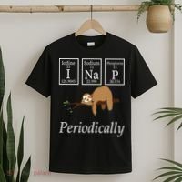 I Nap Periodically Lazy Sloths Lovers T-Shirt thumb 2