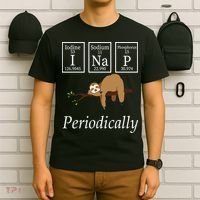 I Nap Periodically Lazy Sloths Lovers T-Shirt thumb 6