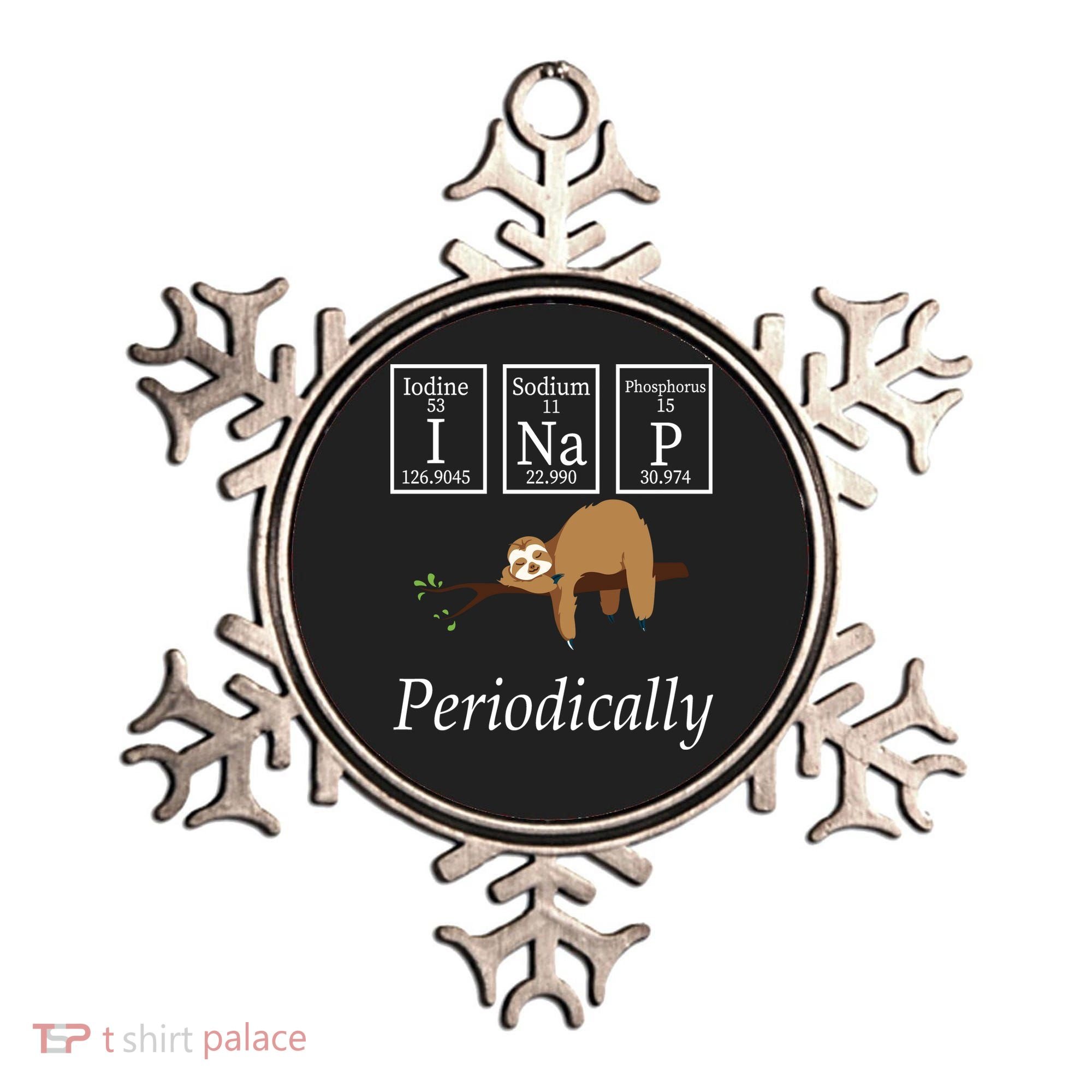 I Nap Periodically Lazy Sloths Lovers Ornament