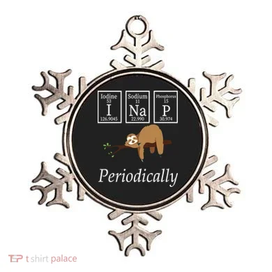 I Nap Periodically Lazy Sloths Lovers Ornament