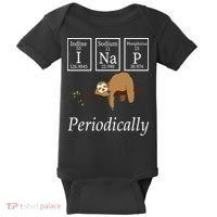 I Nap Periodically Lazy Sloths Lovers Baby Bodysuit thumb 0