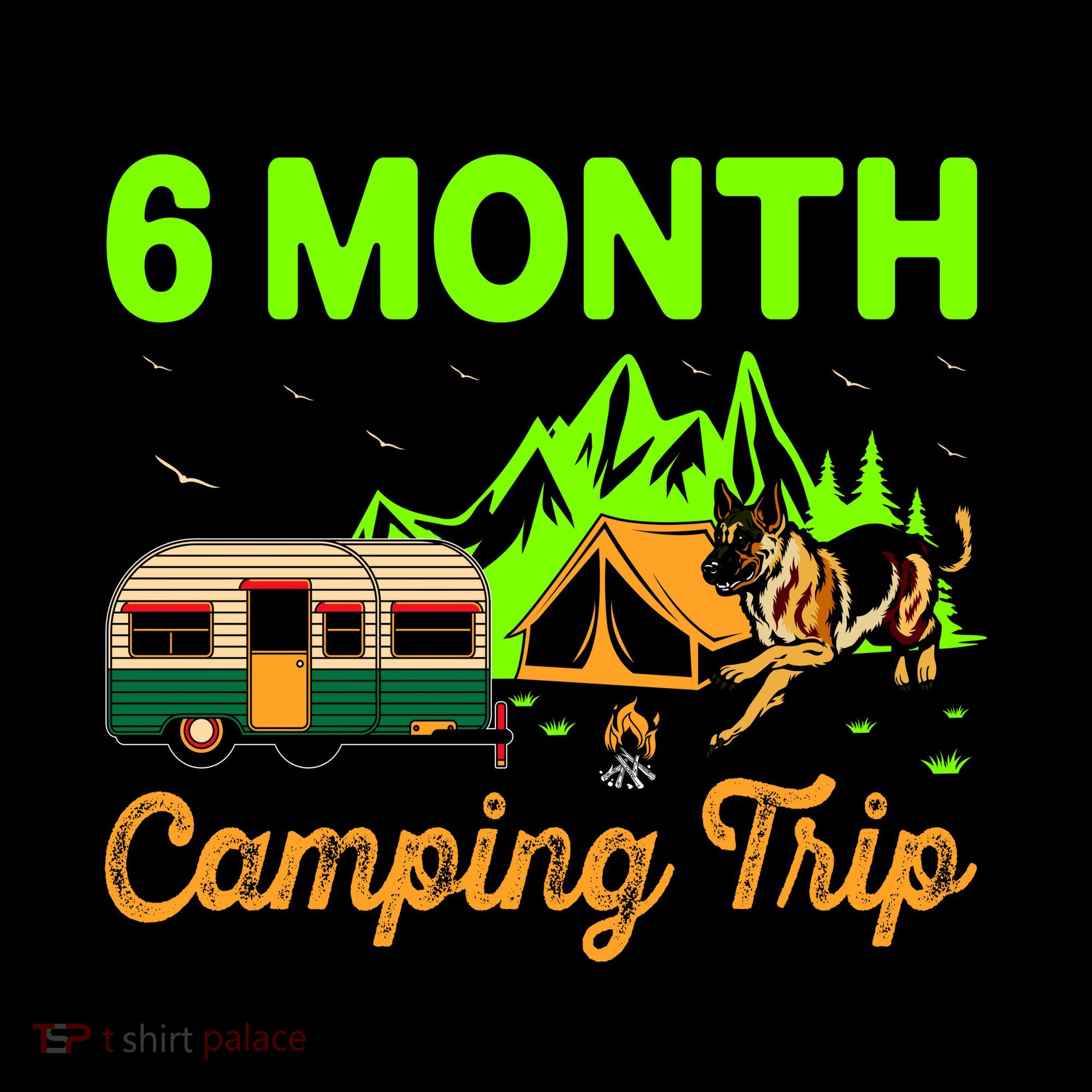 I Need A 6 Month Camping Trip Twice A Year Coffee Mug