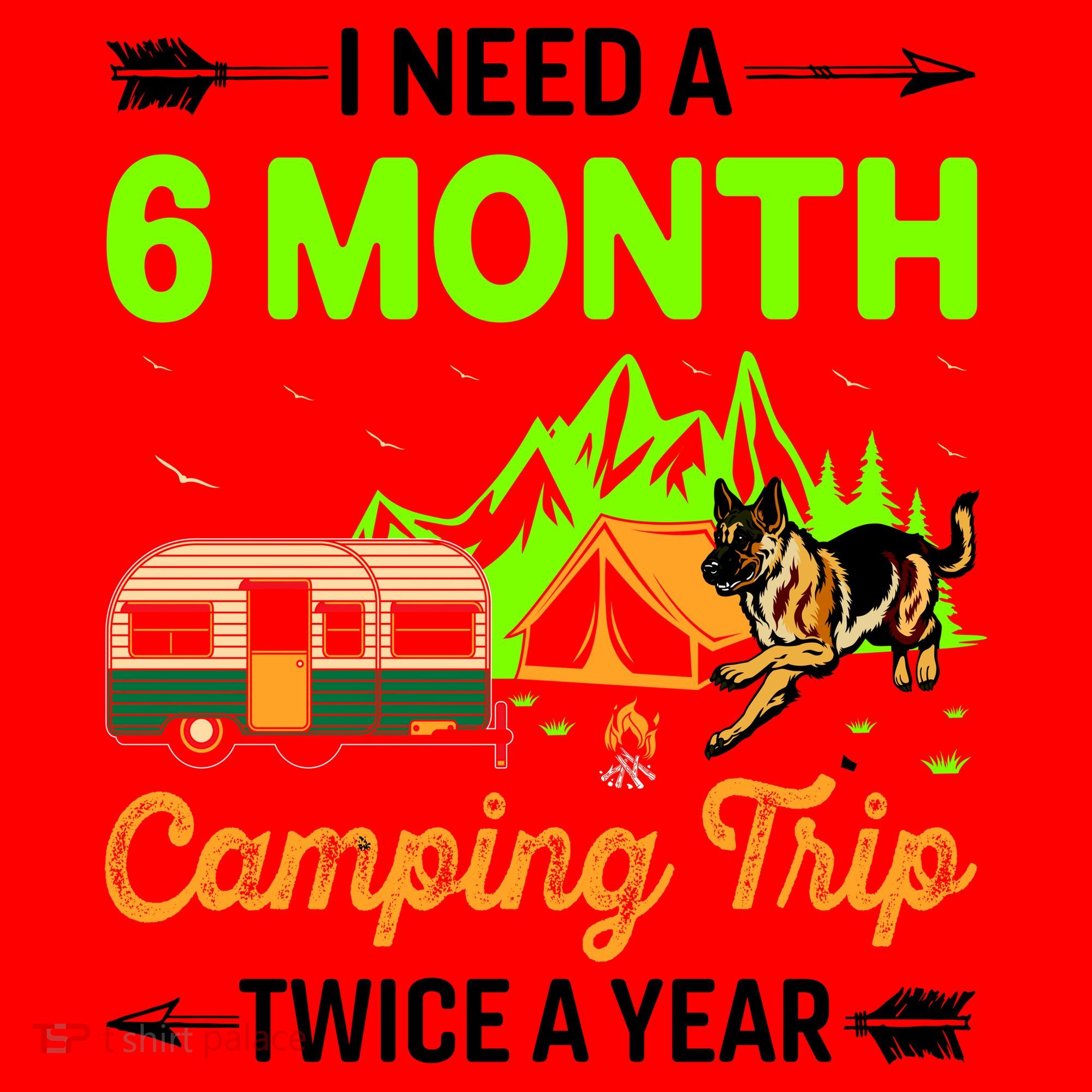 I Need A 6 Month Camping Trip Twice A Year Santa Hat