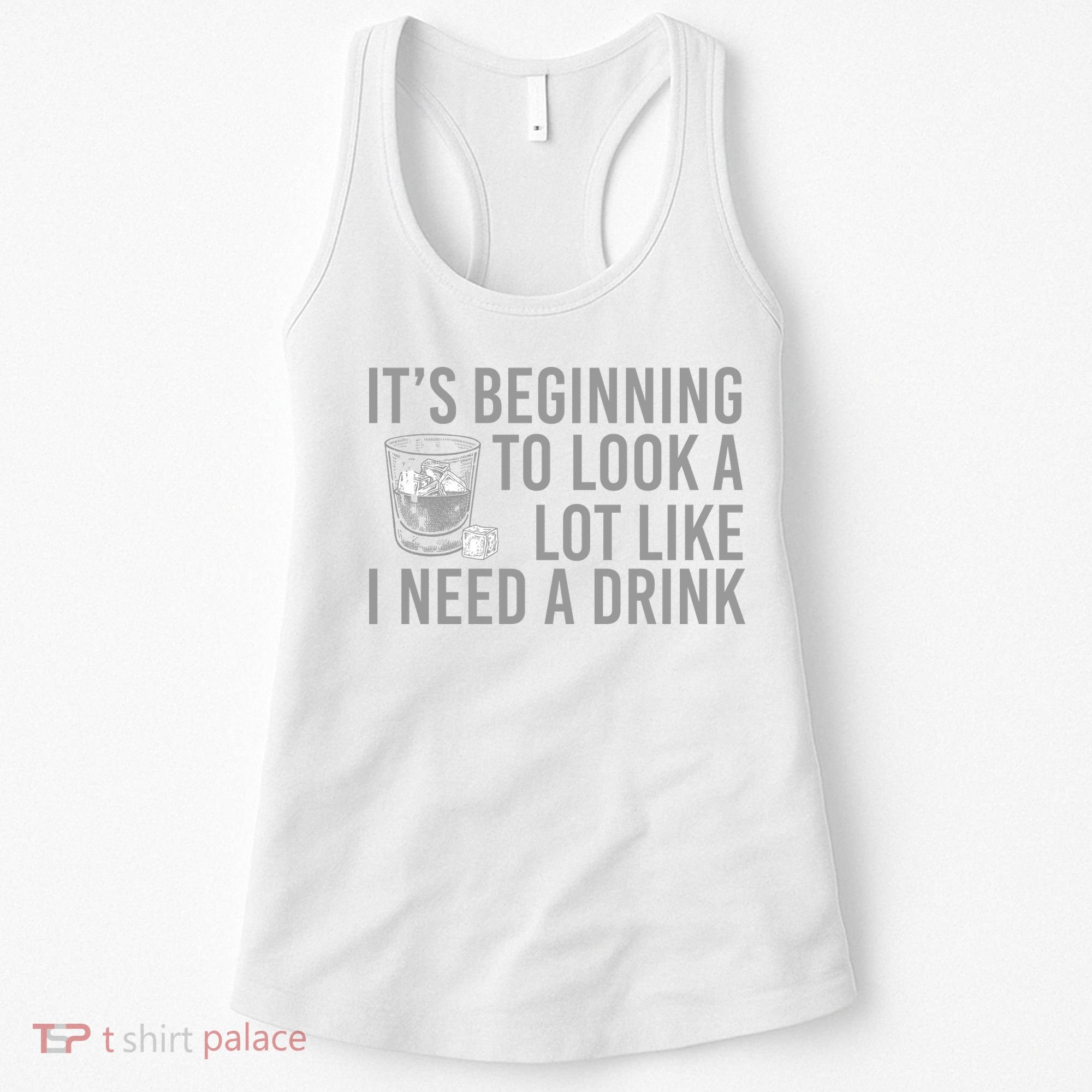 I Need A Drink Women's Tank Top