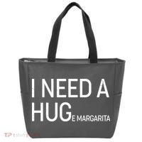 I Need A HUG E Margarita Tote Bag thumb 0