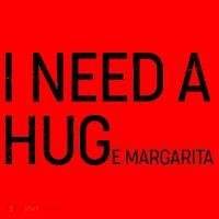 I Need A HUG E Margarita Santa Hat thumb 1
