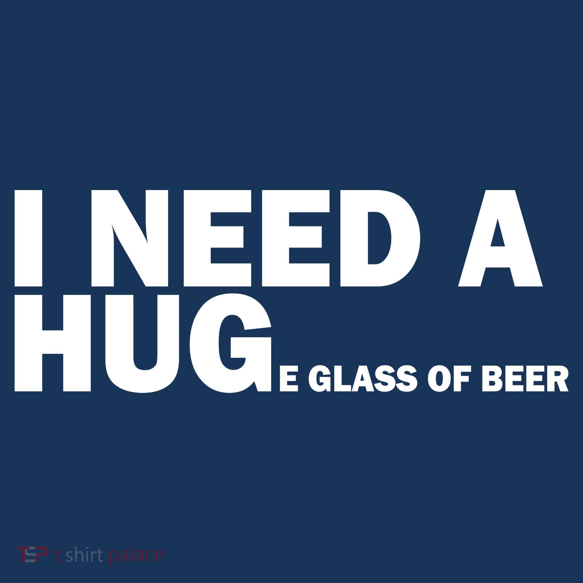 I Need A Hug Huge Glass Of Beer Women's Tank Top