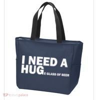 I Need A Hug Huge Glass Of Beer Tote Bag thumb 3
