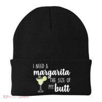 I Need A Margarita The Size Of My Butt Beanie thumb 0