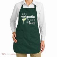 I Need A Margarita The Size Of My Butt Apron thumb 2