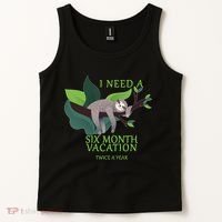I Need A Six Month Vacation Tank Top thumb 2