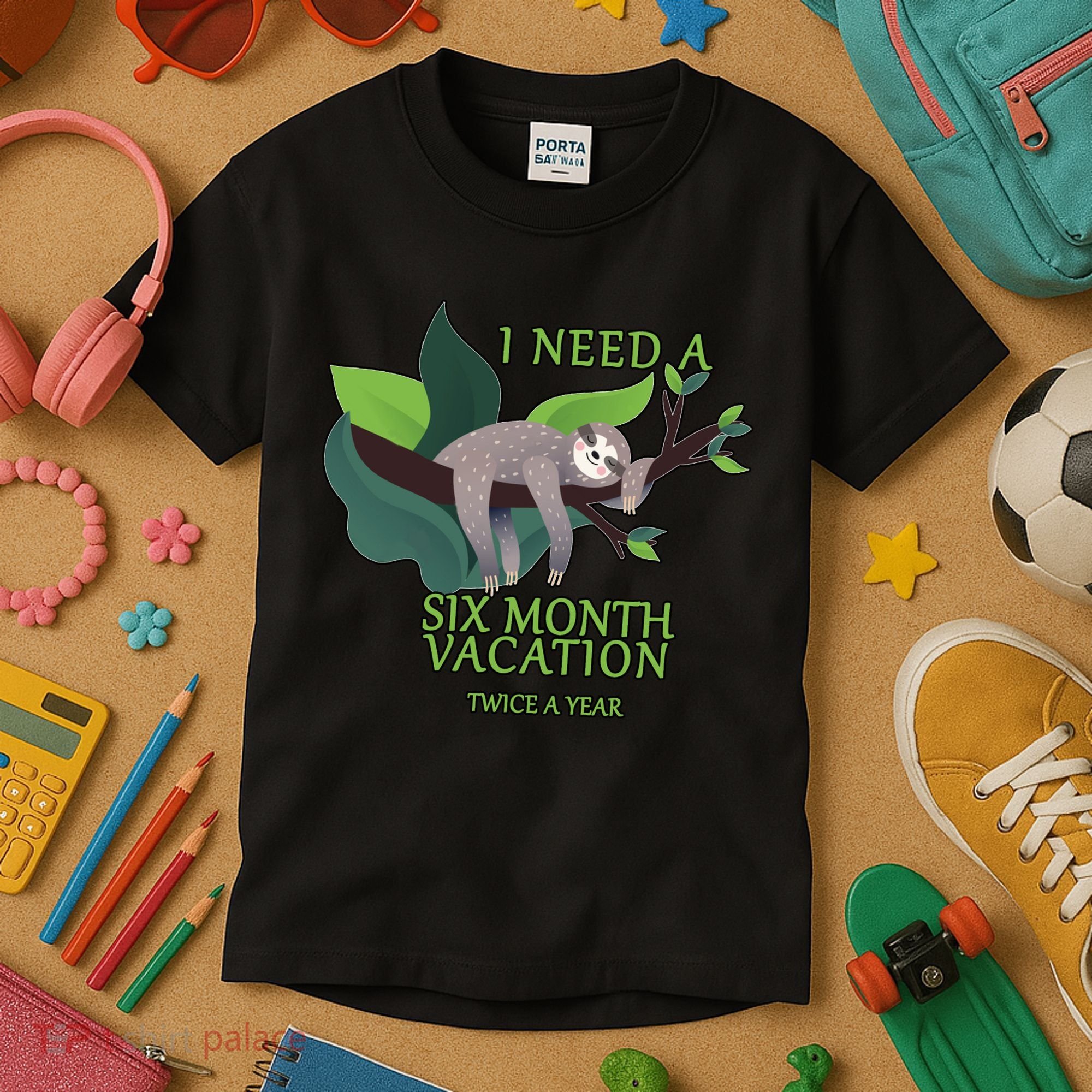 I Need A Six Month Vacation Kids T-Shirt