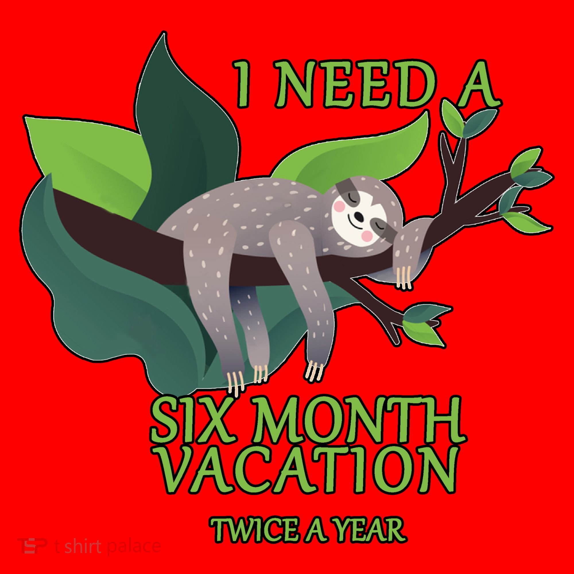 I Need A Six Month Vacation Santa Hat