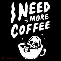 I Need More Coffee Funny Skeleton Coffee Mug thumb 5