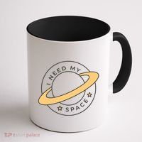 I Need My Space Planet Coffee Mug thumb 1