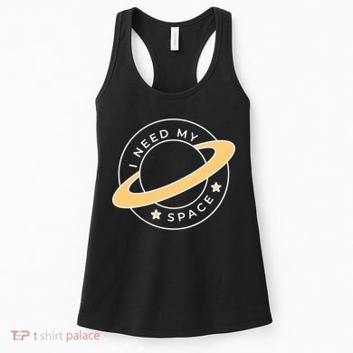 I Need My Space Planet Women's Tank Top
