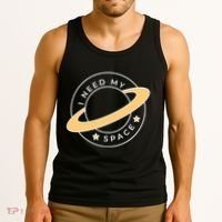 I Need My Space Planet Tank Top thumb 3