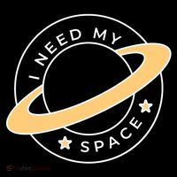I Need My Space Planet Tote Bag thumb 4