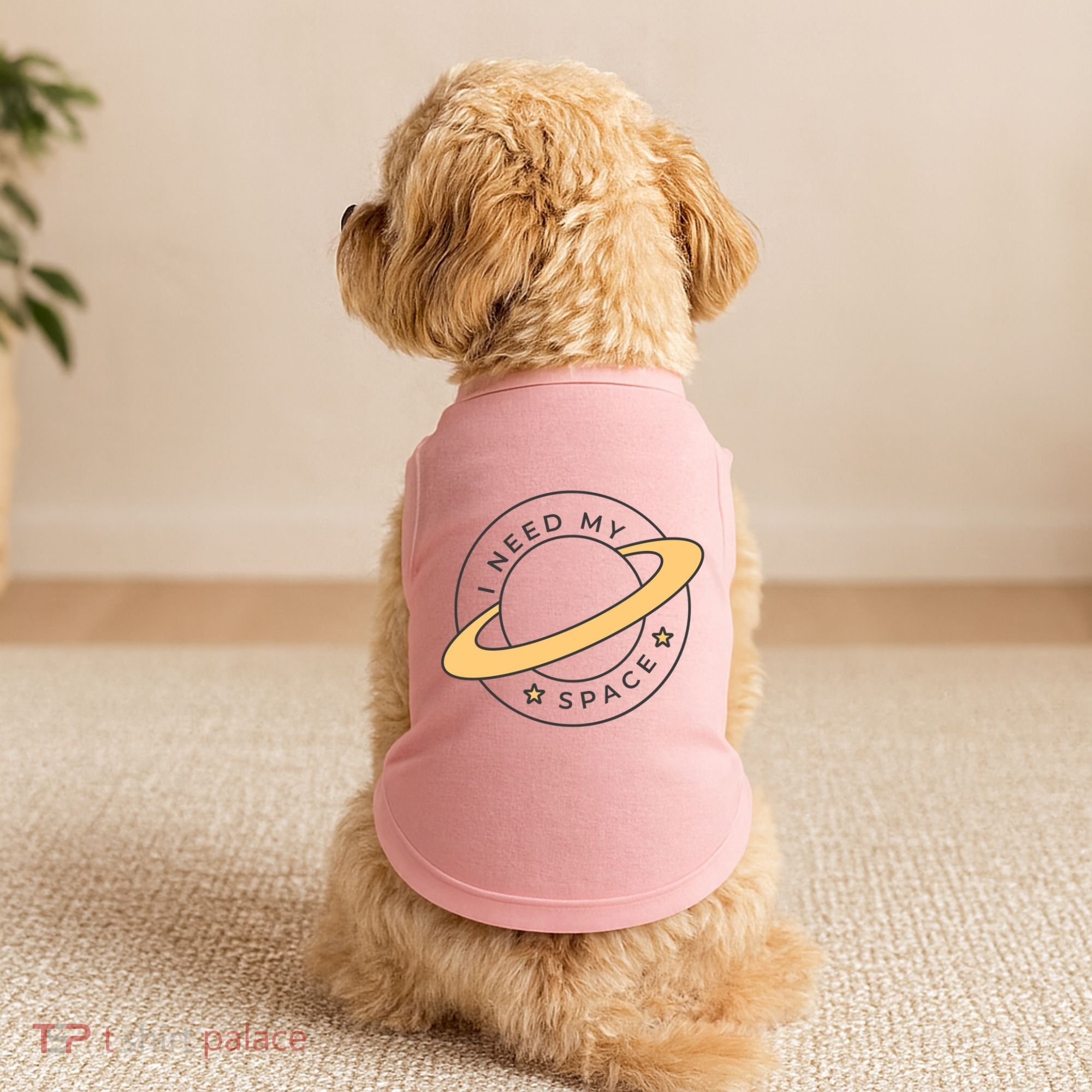 I Need My Space Planet Doggie Tank