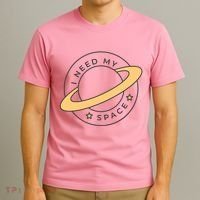 I Need My Space Planet T-Shirt thumb 3
