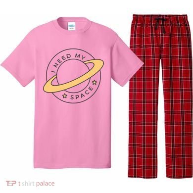 I Need My Space Planet Pajama Set