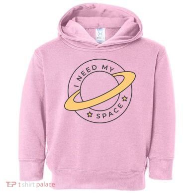I Need My Space Planet Toddler Hoodie