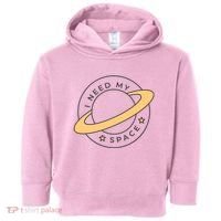 I Need My Space Planet Toddler Hoodie thumb 0