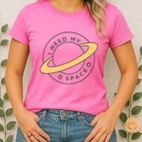 I Need My Space Planet Women's T-Shirt thumb 2