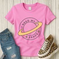 I Need My Space Planet Women's T-Shirt thumb 3