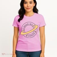 I Need My Space Planet Women's T-Shirt thumb 4