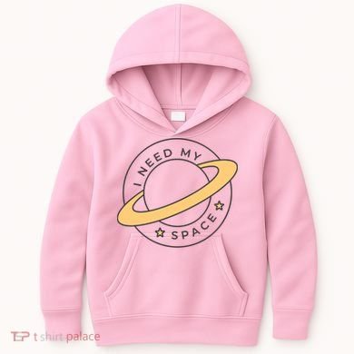I Need My Space Planet Kids Hoodie