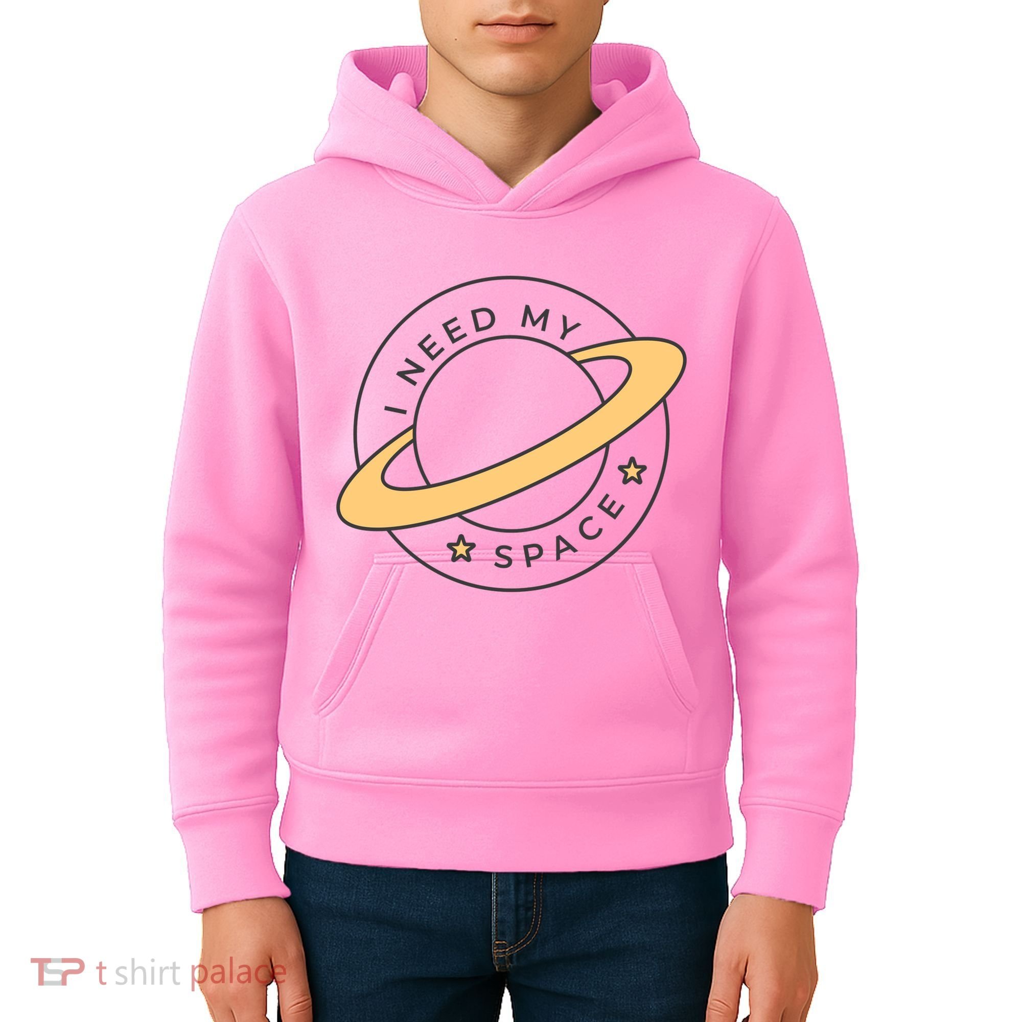 I Need My Space Planet Kids Hoodie