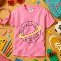 I Need My Space Planet Kids T-Shirt thumb 3