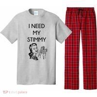 I Need My Stimmy Funny Stimulus Check Pajama Set thumb 0