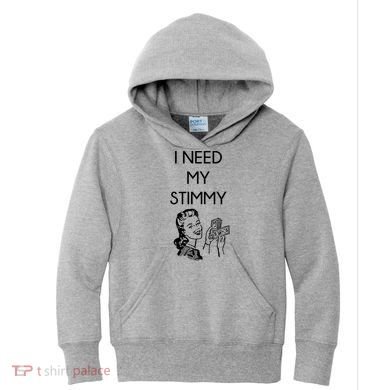 I Need My Stimmy Funny Stimulus Check Kids Hoodie