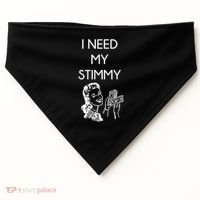 I Need My Stimmy Funny Stimulus Check USA-Made Doggie Bandana thumb 0
