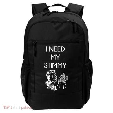 I Need My Stimmy Funny Stimulus Check Backpack