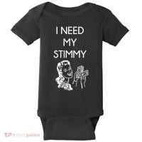 I Need My Stimmy Funny Stimulus Check Baby Bodysuit thumb 0
