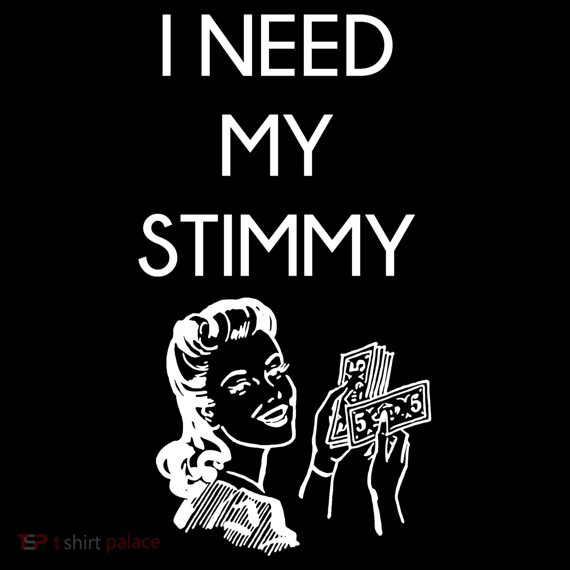 I Need My Stimmy Funny Stimulus Check Toddler Hoodie