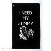 I Need My Stimmy Funny Stimulus Check Golf Towel thumb 0