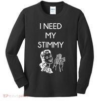 I Need My Stimmy Funny Stimulus Check Kids Long Sleeve Shirt thumb 0