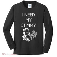 I Need My Stimmy Funny Stimulus Check Kids Long Sleeve Shirt thumb 0